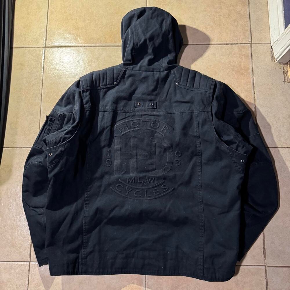 Vintage 90s harley davidson black Jacket Size 2XL in Mens